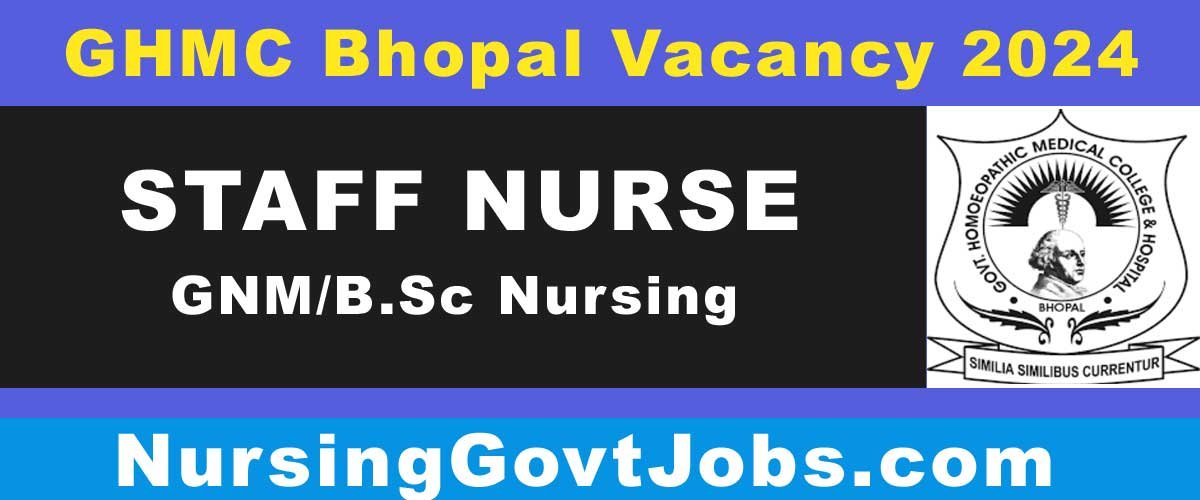 nursing job vacancy in bhopal